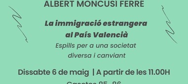 Signatura del llibre: La immigració estrangera al País Valencià